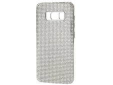Силікон Full Diamond Samsung S8+ Silver - 1