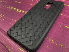 Силікон плетіння Samsung A6+/J8 Black - 3