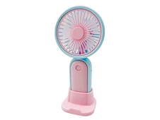 Портативний вентилятор MiniFan 99009 blue/pink - 1