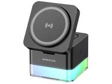 Wireless Charger Borofone BQ34 3in1 15W black - 4