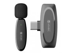 Петличный микрофон Wireles Veron M18-C Type-C черный - 1