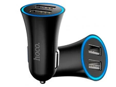 АЗП Hoco UC204 2USB/2.4A черный - 2