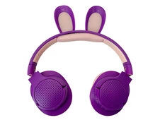 Наушники KT-56 BUNNY EAR Wireless фиолетовые/розовые - 2
