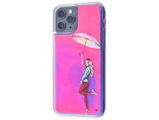 Акваріум Neon iPhone 11 Pro Max girl umbrella blue - 1