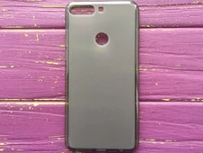 Сірий силікон Huawei Y7(18) /7C Pro - 1