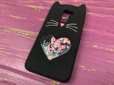 3D КОШКИ Любов Pocophone F1 Черный - 3