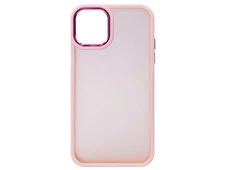 Shadow Matt Metal Buttons iPhone 11 pink - 1