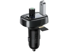 АЗП Baseus Bluetooth FM Launcher 2.4A/2USB black - 2