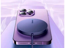 Wireless Charger Baseus Simple Mini3 15W Type-C purple - 9