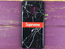 Чохол Supreme A8+(18) MraMor B/W - 1