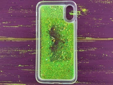 Акваріум блискітки iPhone X/Xs Green - 2