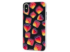 Накладка Fashion iPhone X/Xs Instagram - 1