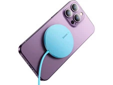 Wireless Charger Baseus Simple Mini3 15W Type-C blue - 5