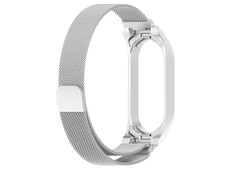 Metal Milanese Mi Band 7 matte silver - 3