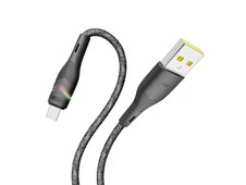 Кабель YOKI RGB RG24 Micro 3A (1.2m) black - 2