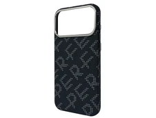 Накладка Elite Carbonique Metal Frame iPhone 17 Pro Max black/gray - 2