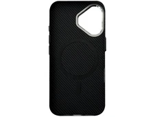 Накладка Elite Carbonique MagSafe Metal Frame iPhone 16 black - 3