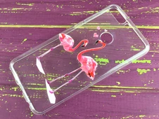 Силікон Huawei Y7 (18) /7CPro two flamingos - 3