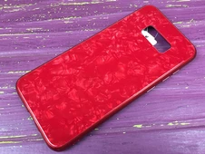 TPU+Glass Jelly Eye Samsung S8+ Red - 3