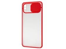 Matte case hide camera Redmi 9A red - 1