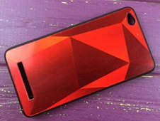 TPU+Glass Prizma Redmi 4a Red - 2