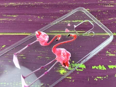 Силікон Samsung A6(18) two flamingos - 3