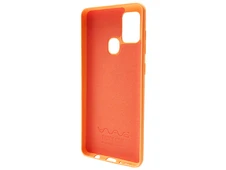 WAVE Fancy Samsung A21s plaid skirt girl/peach - 2