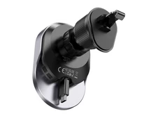 Держатель Hoco HW12 Магнитный Беспроводной Type-C черный - 7