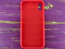 Силікон iPhone X/Xs Red - 2