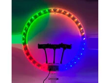 Led стійка 220V RGB 3D-45 Diamond 45cm без штатива white - 5