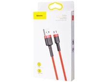 Кабель Baseus Cafule micro 1.5A (2m) gray/black - 1