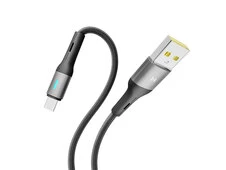 Кабель YOKI Led LE17 Micro 3A (1.2m) black - 2