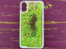 Акваріум блискітки iPhone X/Xs Green - 1