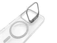 Накладка Crystalshine Bracket Protection MagSafe iPhone 15 silver - 2