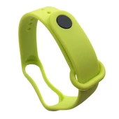 Силиконовый ремешок Mi Band 3/4 лайм - 3