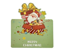 Листівка Новорічна + Envelope Merry Christmas Present - 6