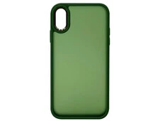 Shadow Matt Metal Buttons iPhone Xr green - 1