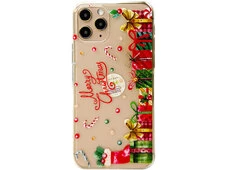 Накладка силікон Print iPhone 11 Pro Max Merry Christmas - 2