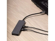Type-C HUB Proove Iron Link 5 in 1 to 2USB 3.0 + 2Type-C + 1HDMI silver - 6