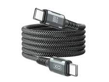 Кабель XO NB-Q267 Type-C to Type-C 60W 3A (1m) black - 2