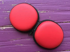 Чохол для навушників круг red - 2