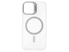 Накладка Crystalshine Bracket Protection MagSafe iPhone 15 silver - 1