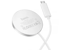 Wireless Charger Hoco CW63 Magnetic 15W/2.0A Type-C white - 5