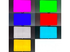 Светодиодная лампа видеосвета 220V RGB PM-36 36см без штатива черная - 6