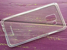 Силікон Золотий Пил Samsung A8(18) - 5