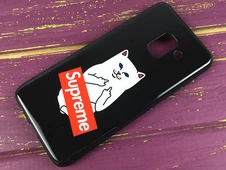 Чохол Supreme Samsung A8+(18) Cat - 2