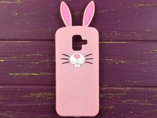 3D Bunny Samsung A6(18) Pink - 1