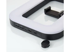 Led лампа відеосвітло USB DC Q-01 29.5*25*22см без штатива black - 2