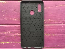 Накладка шкіра Autofocus P Smart(19) black - 2