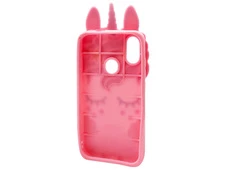 3D Sleep Unicorn Samsung A40 Light Pink - 3